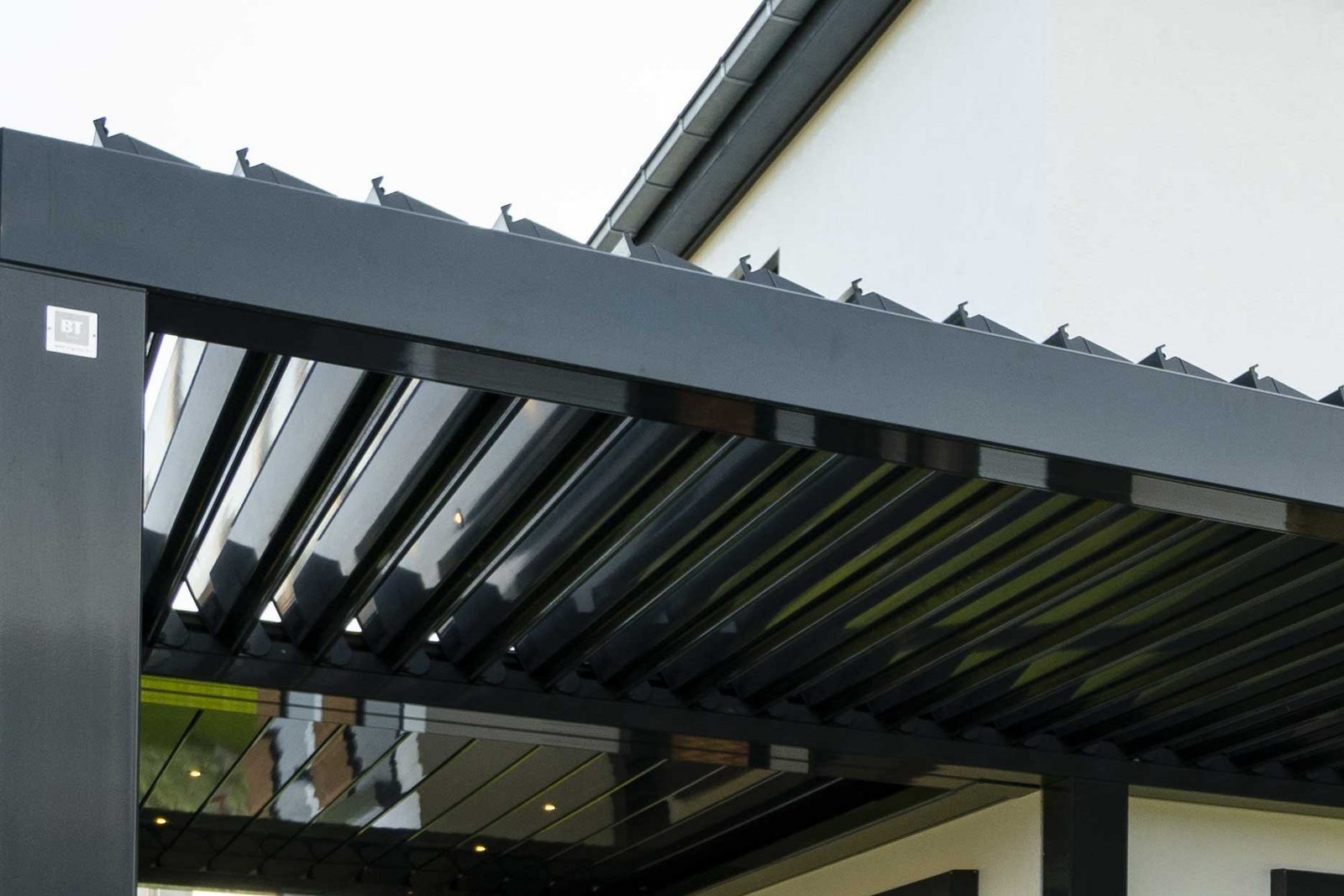 Detailaufnahme Lamellendach