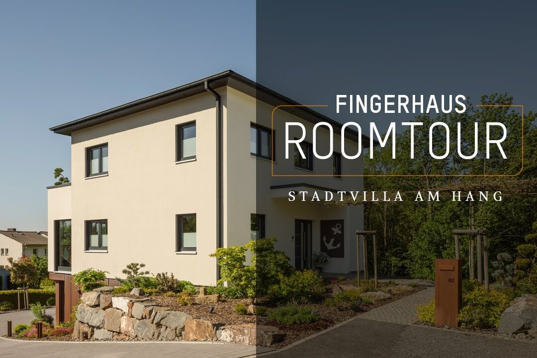 Video Thumb der FingerHaus Roomtour des Kundenhauses "Stadtvilla am Hang"