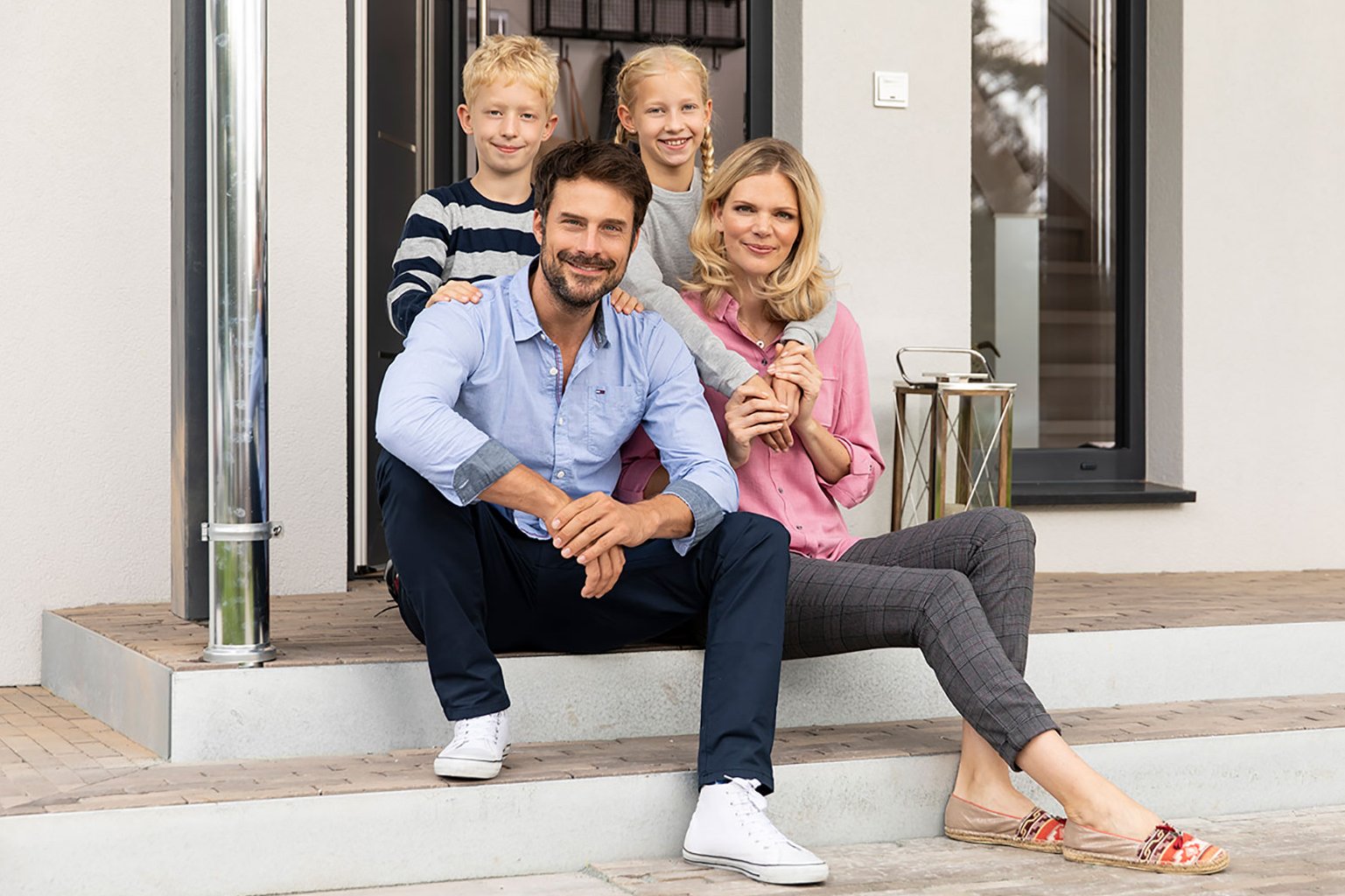 Familie vor JUNO