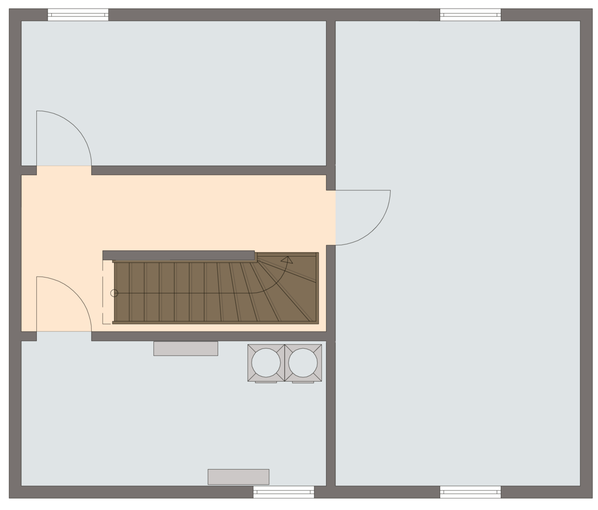 Grundriss Keller FingerHaus NEO 131